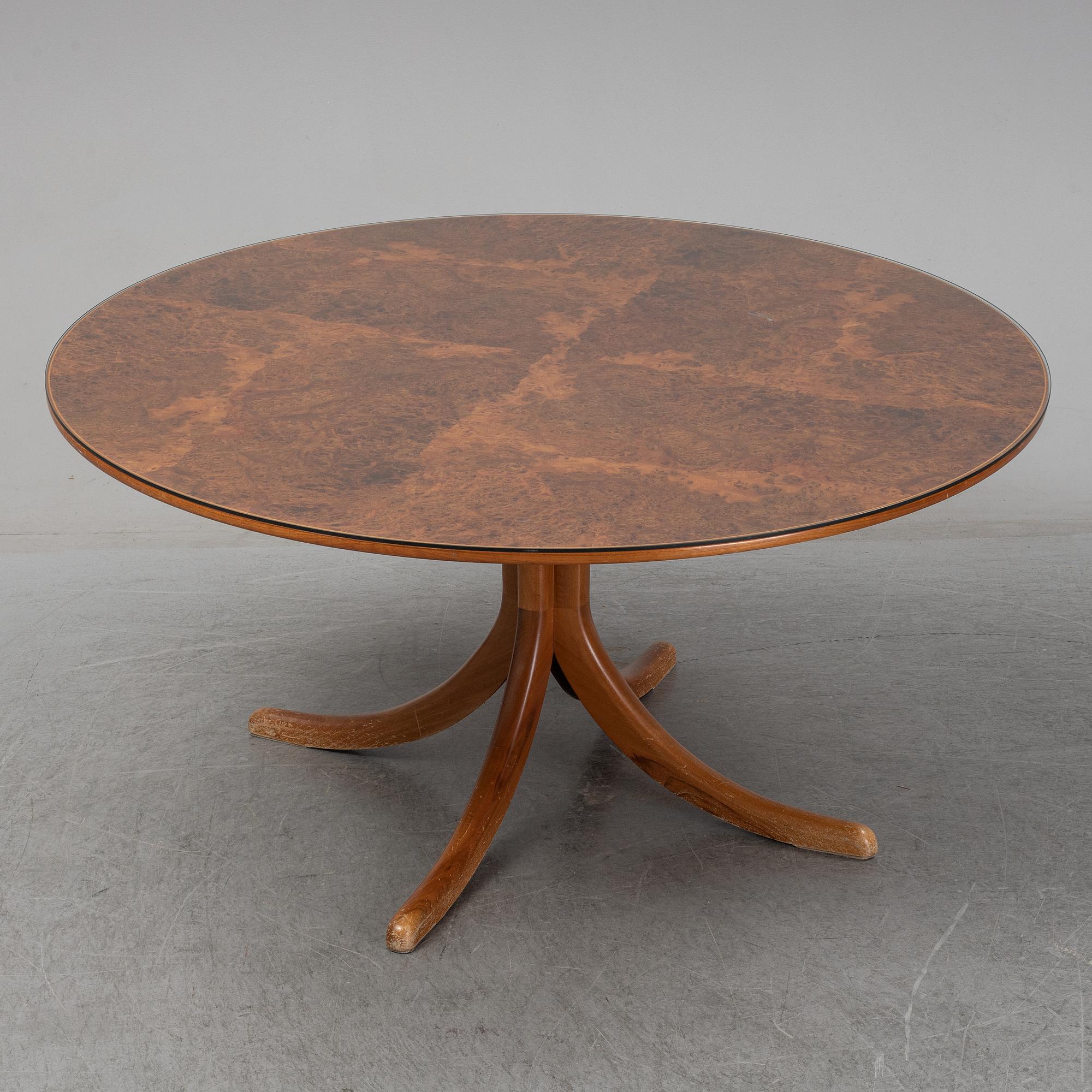 JOSEF FRANK, a dining table, model 1020, Svenskt Tenn, before 1985.