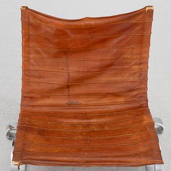 Poul Kjaerholm, a pair of "PK20" easy chairs, E Kold Christensen, Denmark, post 1968.