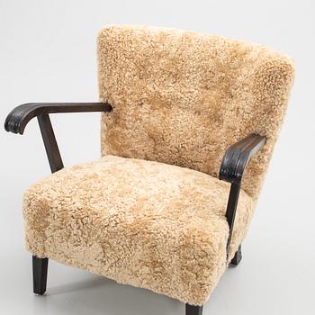 Armchair, Danish cabinetmaker, 1940s.