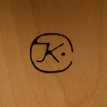 VÄGGHYLLA, "Pilaster", John Kandell för Källemo, 1900-/2000-tal.