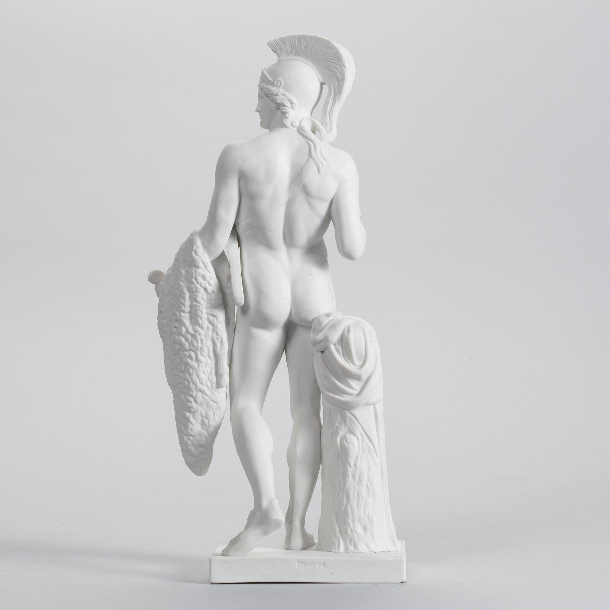 FIGURIN, parian,"Jason med det gyllene skinnet". Eneret, Royal Copenhagen.