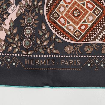 Hermès, scarf, "L'Arbre de Vie".