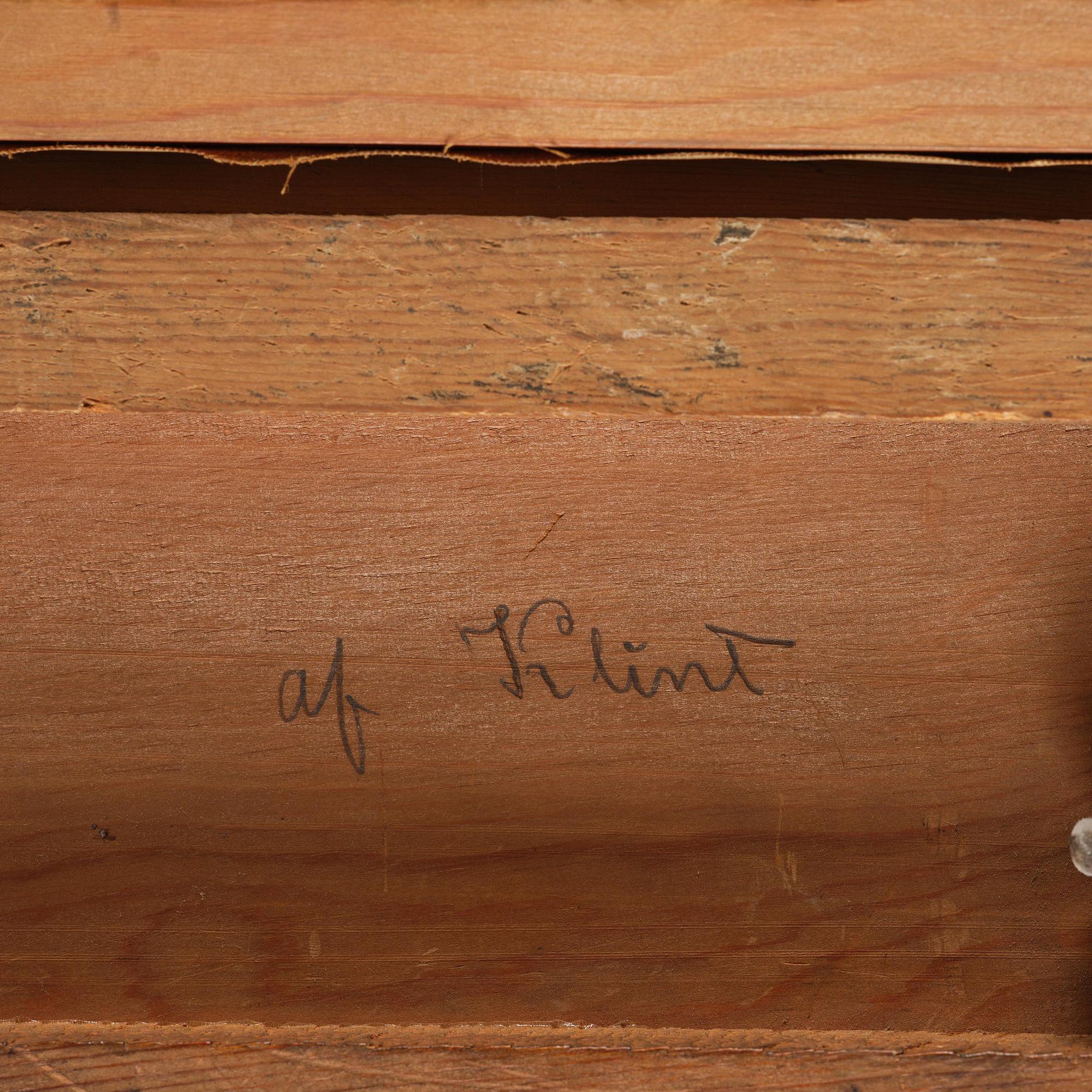 Hilma af Klint, Studio interior.