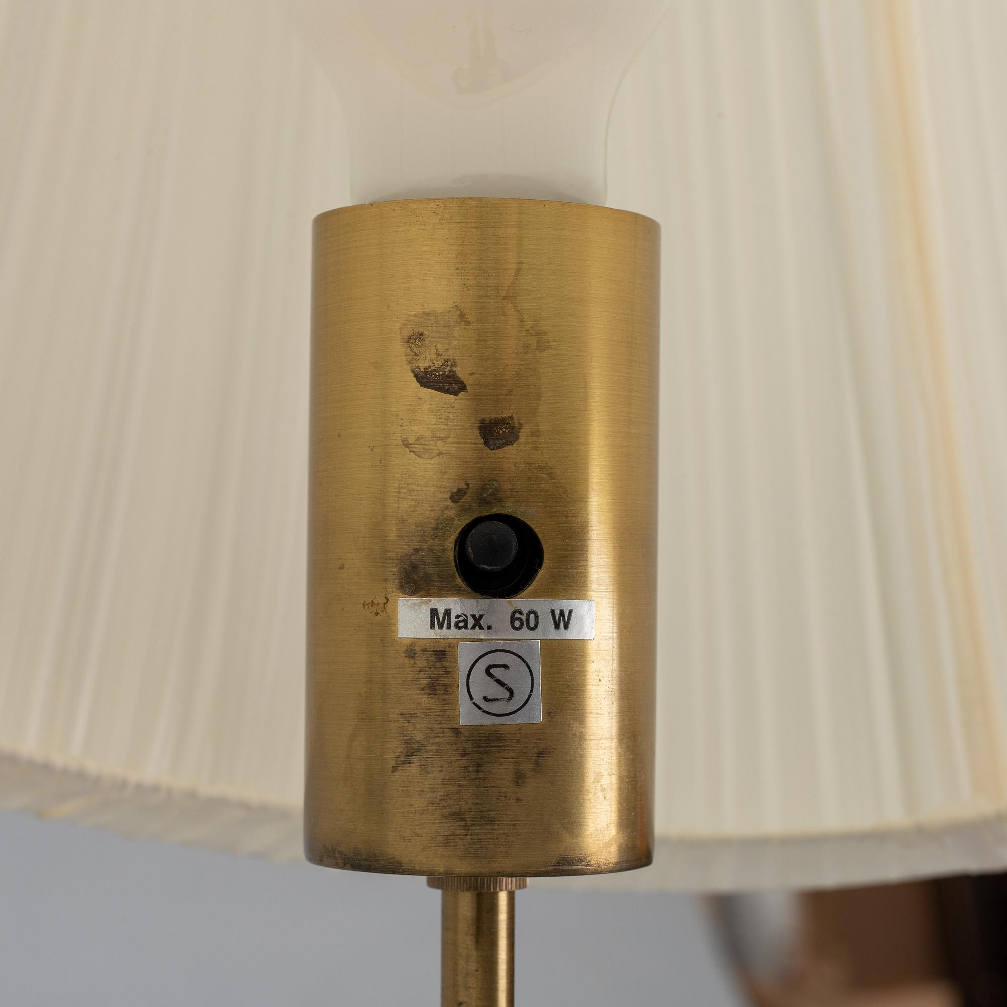 Josef Frank, a model 2548 'Kryckan' floor lamp, for firma Svenskt Tenn.