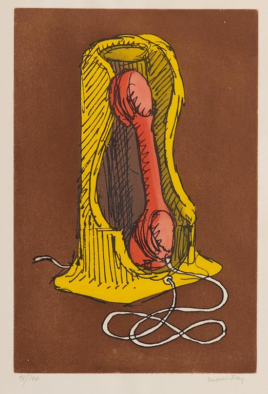 Man Ray, "Telephone".
