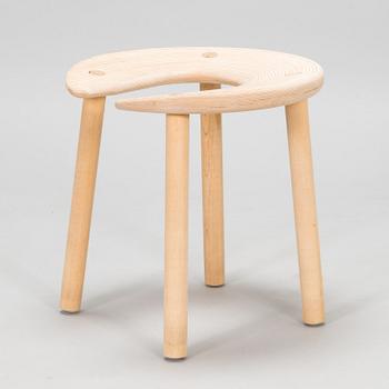 Antti Nurmesniemi, pall, "Sauna Stool", 1950-60-tal.