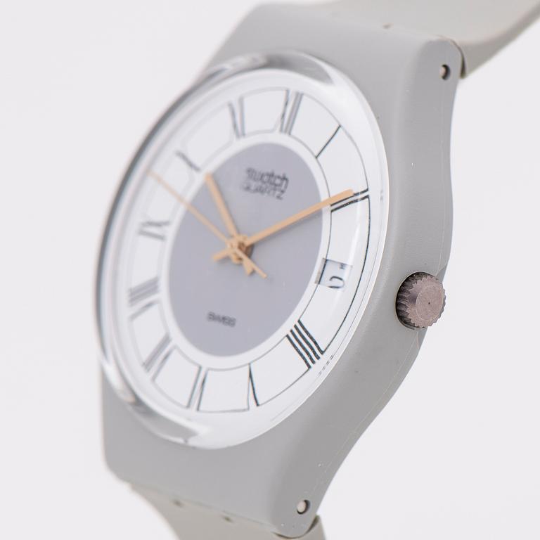 ARMBANDSUR 4 ST, SWATCH, två herr och två damur 1980-tal.