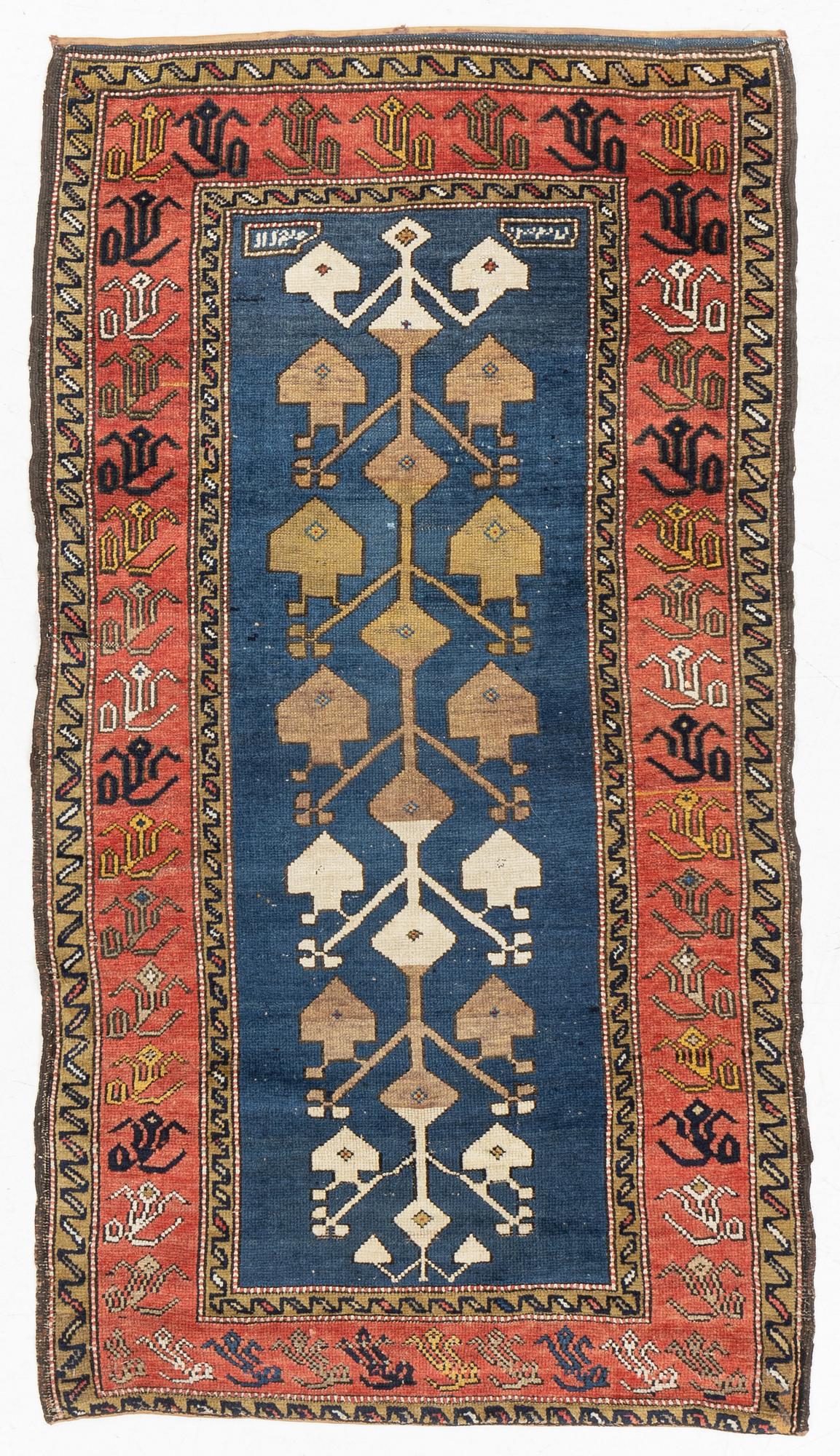 Matta, antik, Nordvästpersisk/Azerbajdzjan, ca 167 x 94 cm.