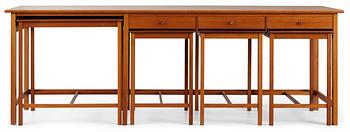 543. A John Kandell mahogany sideboard, 1949, executed by cabinetmaker David Sjölinder.