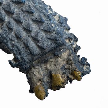 Anders Bruno Liljefors, skulptur/väggrelief, stengods, Gustavsberg, 1950-tal.