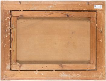 OLOF HERMELIN, oil on canvas, signed and indistinctly dated 188X.