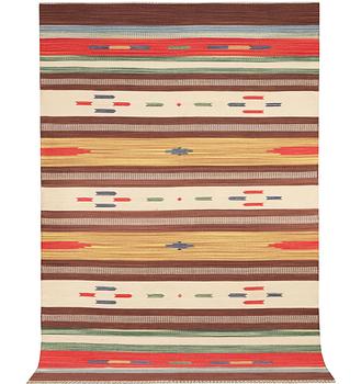 A Dhurrie carpet, c. 300 x 200 cm.