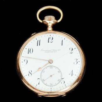 HERRFICKUR, IWC, 14k guld, 1915-20.