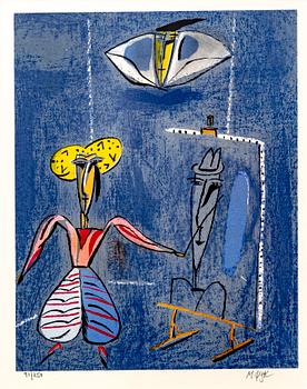 Madeleine Pyk, litografier 6 st signerade och numrerade 91/250.