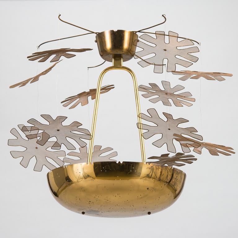 Paavo Tynell, a mid-20th-century 'Snowflake' chandelier for Taito.