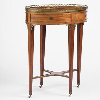 A late Gustavian mahogany table attributed to C. D. Fick (master in Stockholm 1776-1806).