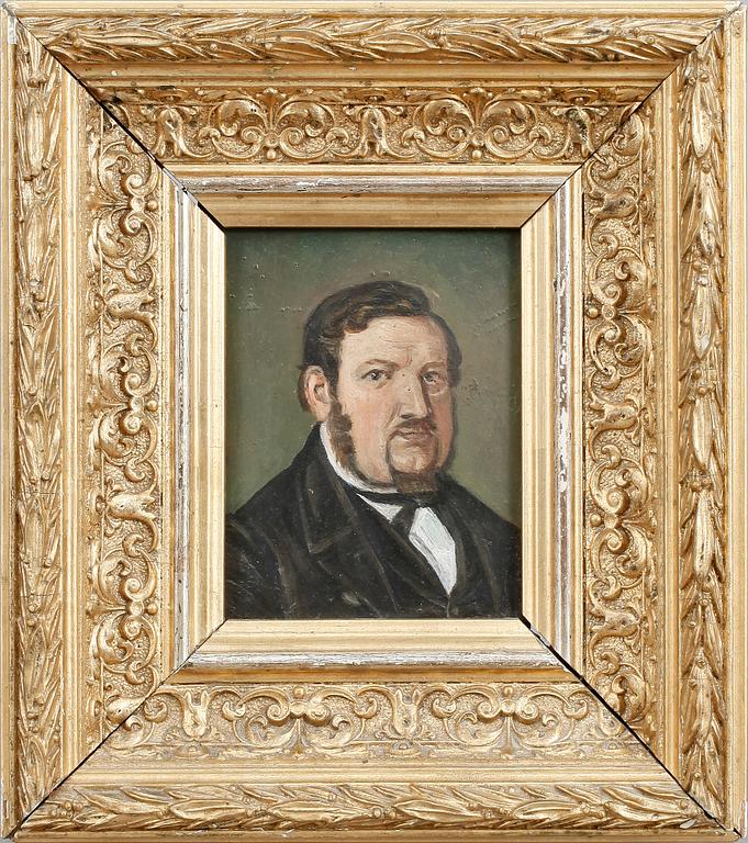 ALEXIS JULIUS WETTERBERGH, olja på pannå, signerad a tergo.