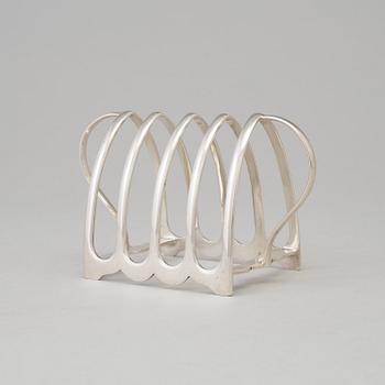 TOASTRACK, silver, Henry Atkins, Sheffield 1929.