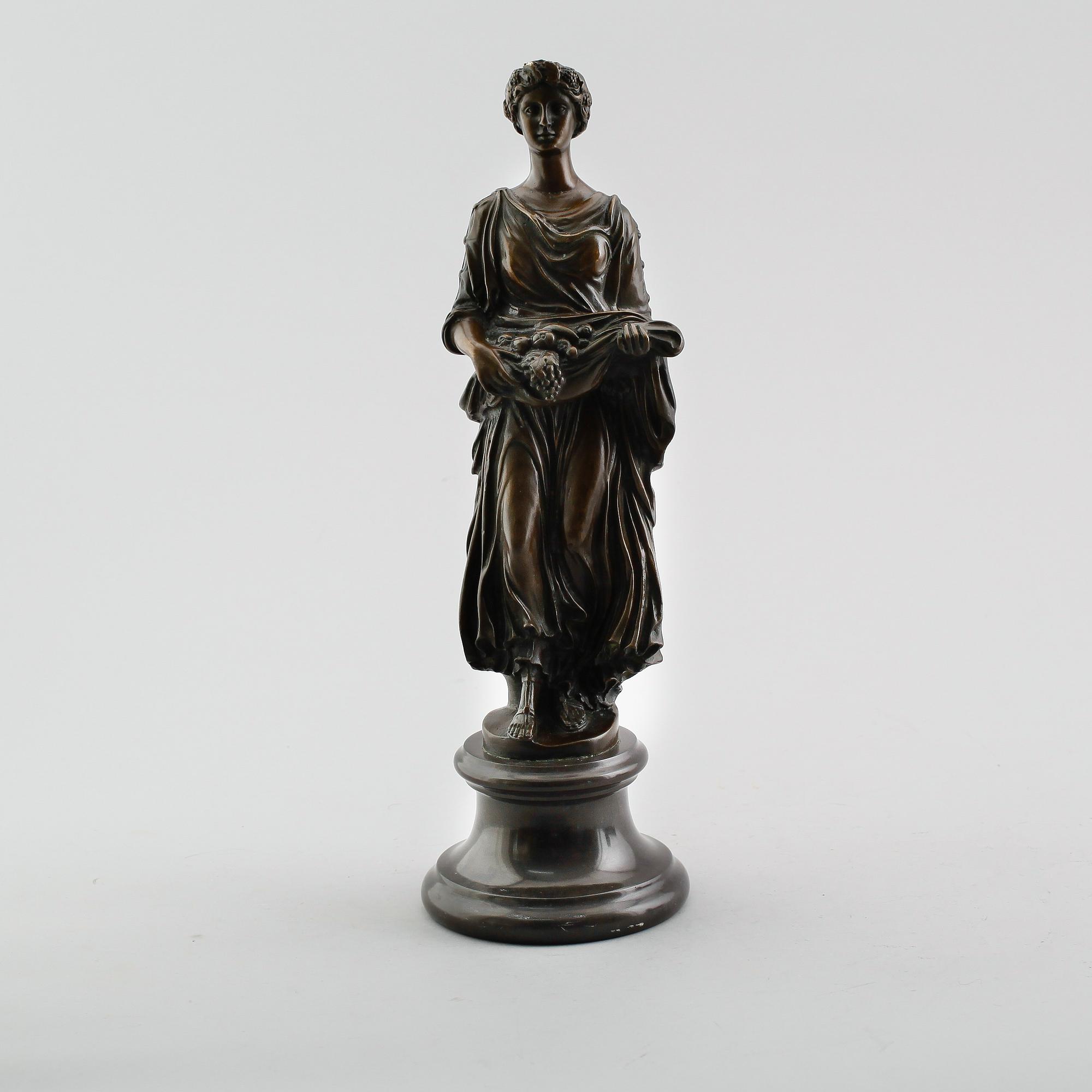 SKULPTUR, brons, 1900-talets andra hälft.