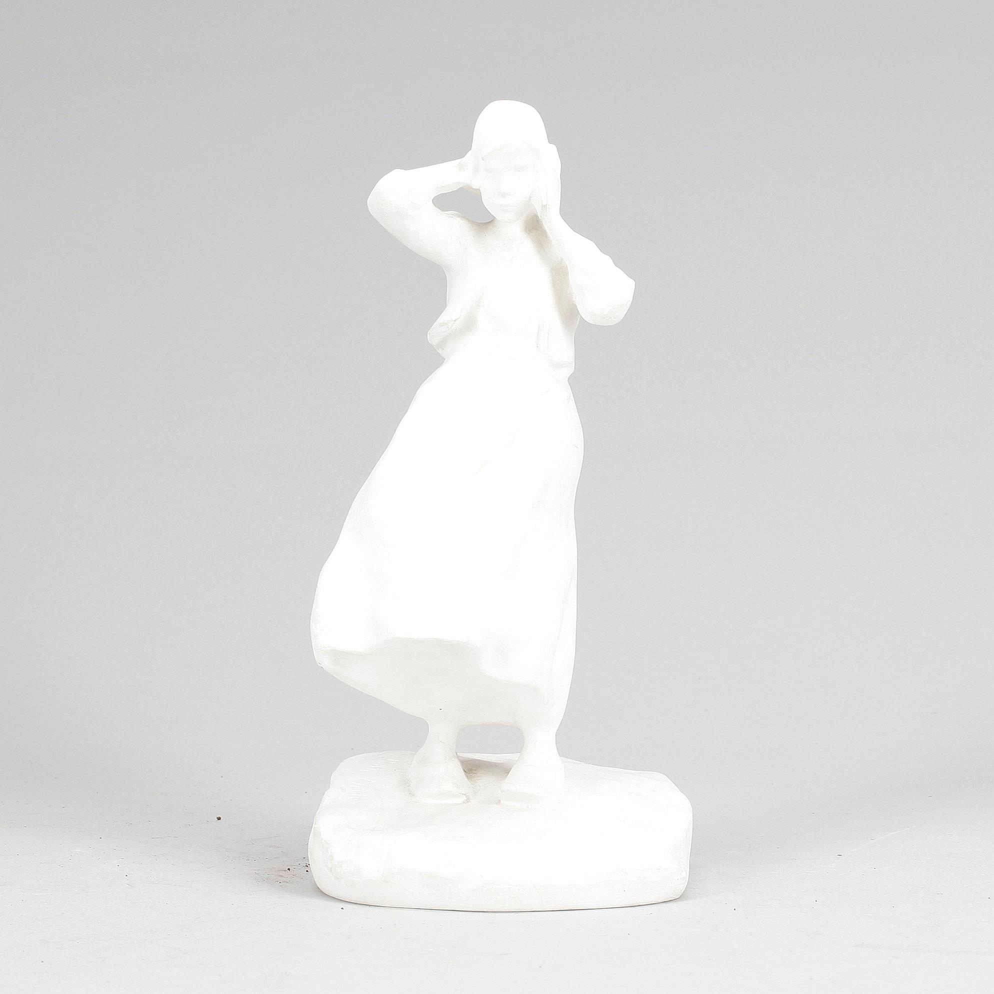 RUTH MILLES, gips, signerad.