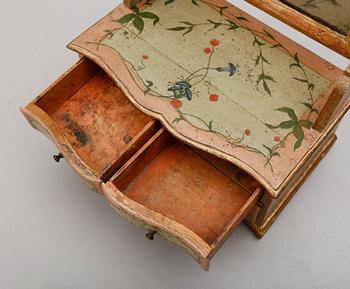 TOALETTSPEGEL, gustaviansk, Johan Åkerblad (1728-1799).