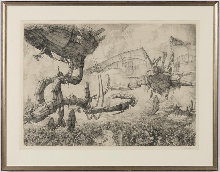 Erik Desmazières, "La grande bataille".