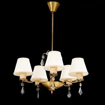 A Swedish Modern ceiling light, Edvard Hagman AB, Norrköping, mid 20th Century.