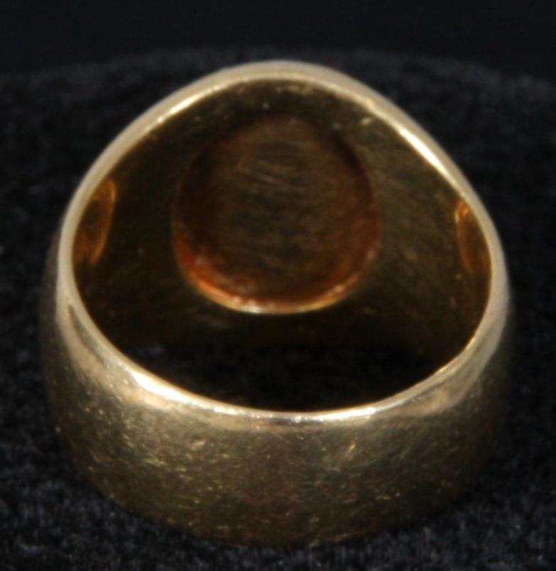 RING, 18K guld, ostämplad.
