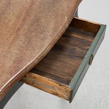 Skrivbord, rokokostil, 1800-tal.