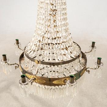Chandelier Empire style early 20th century.