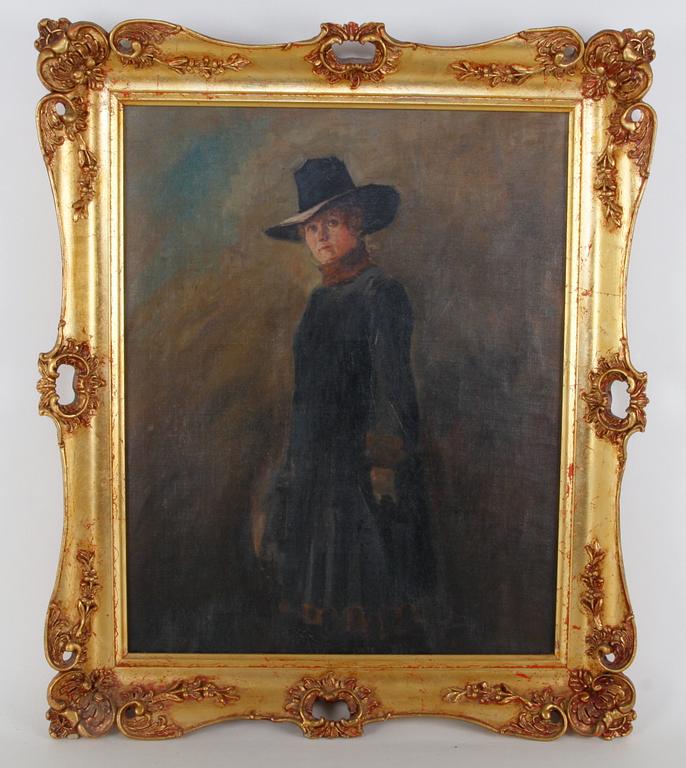 BOGÖ, CHRISTIAN. Olja på duk.