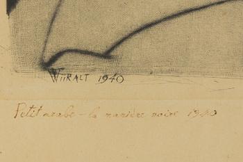 Eduard Wiiralt, "Noor araablane" (Young arabian).