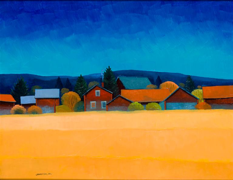 Juhani Palmu, "Solig höstdag".