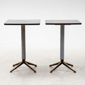 A pair of café tables, Hymabolager, Sweden, 1950's/60's.