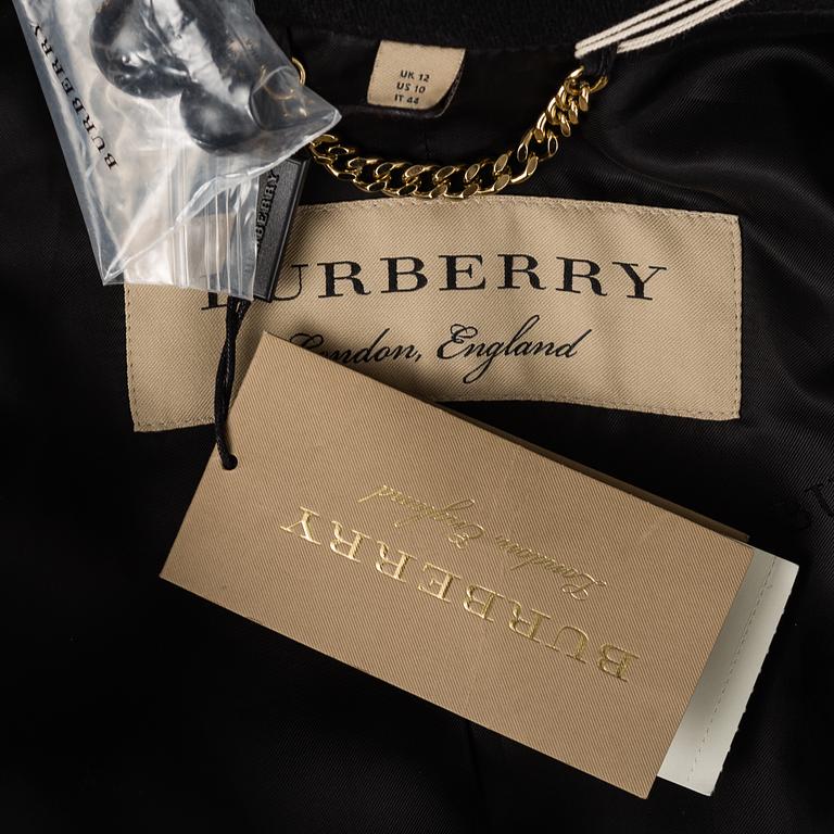 BURBERRY, wool coat.