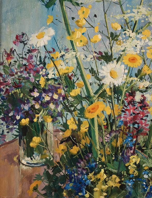 Olle Hjortzberg, Flower Still Life.