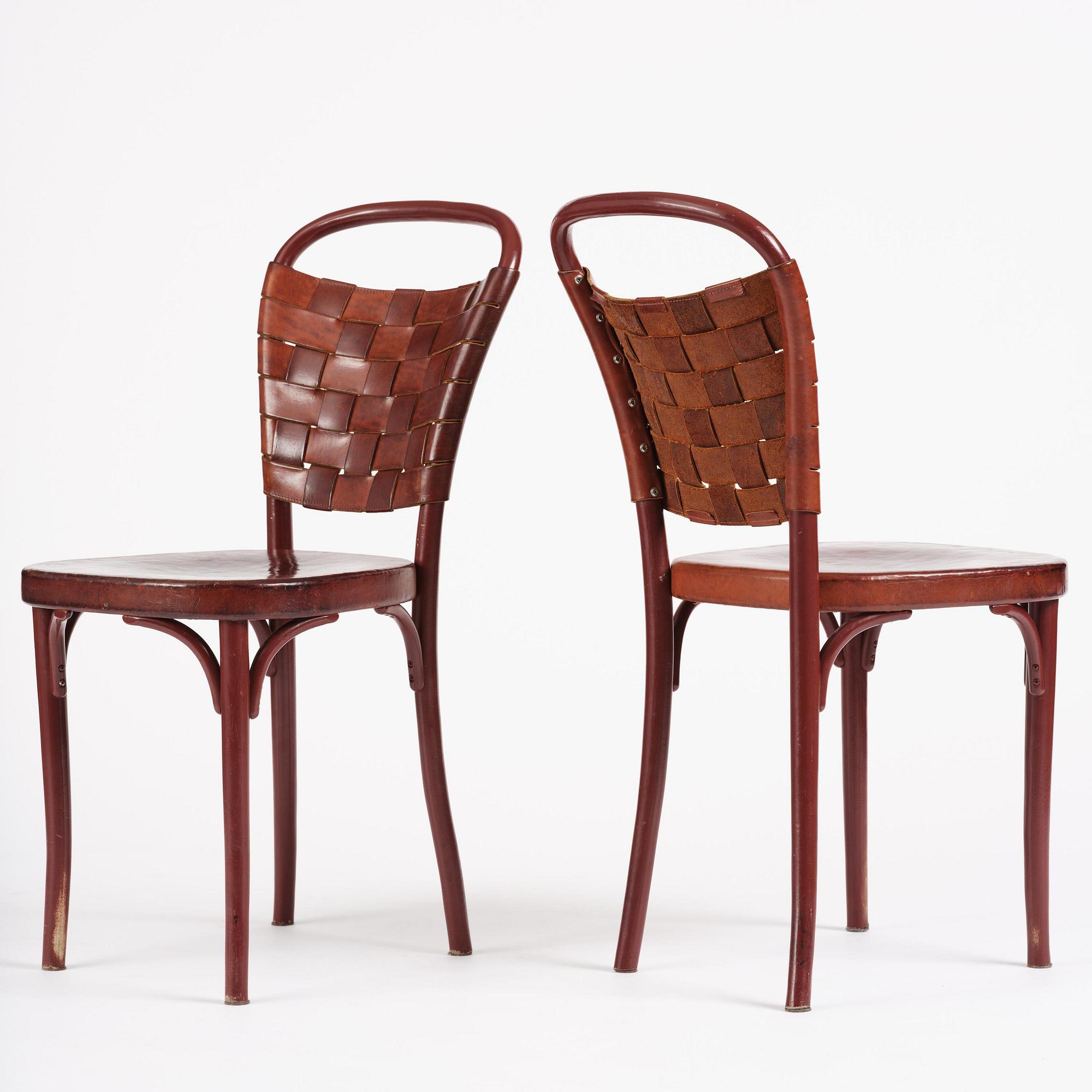 Jonas Bohlin, stolar, fyra stycken, "Vilda 5", Gemla, Diö, 2012, specialutgåva för Taverna Brillo.