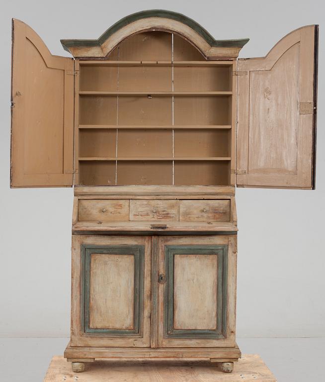 SKRIVSKÅP, allmoge, 1800-tal.