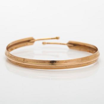 Kalevala koru, rannerengas 14K kultaa, Helsinki 1961.