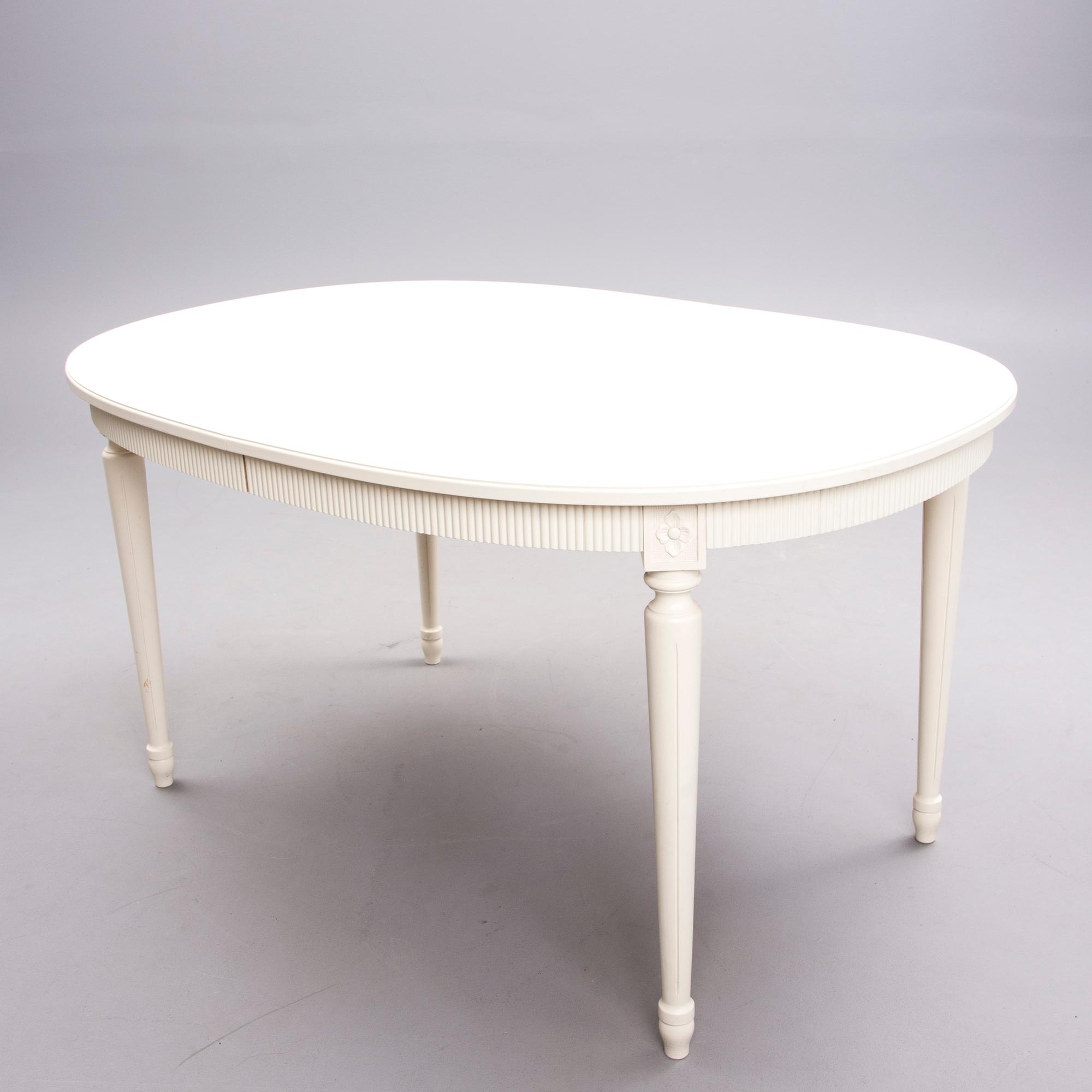 MATBORD, gustaviansk stil, Möbelboning i Tibro, 1990-tal.