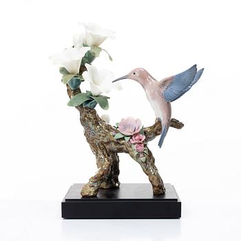 Lladró, figurine, "Hummingbird", Spain.