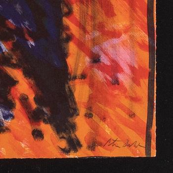 PETER DAHL, a lithograph in colours, signed and numbered 215/290.
