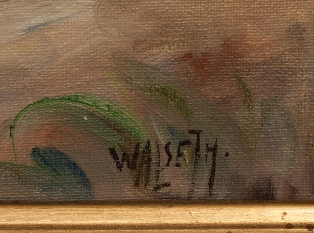 NIELS WALSETH, olja på duk, signerad.