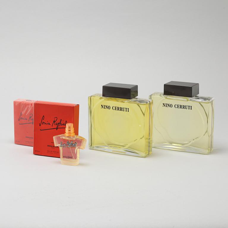 NINO CERUTTI & SONIA RYKIEL, 4 so called factices.