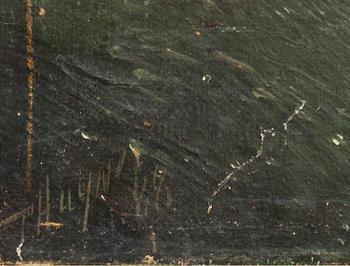 FREDERICK HAYNES, olja på duk, signerad och daterad 88.