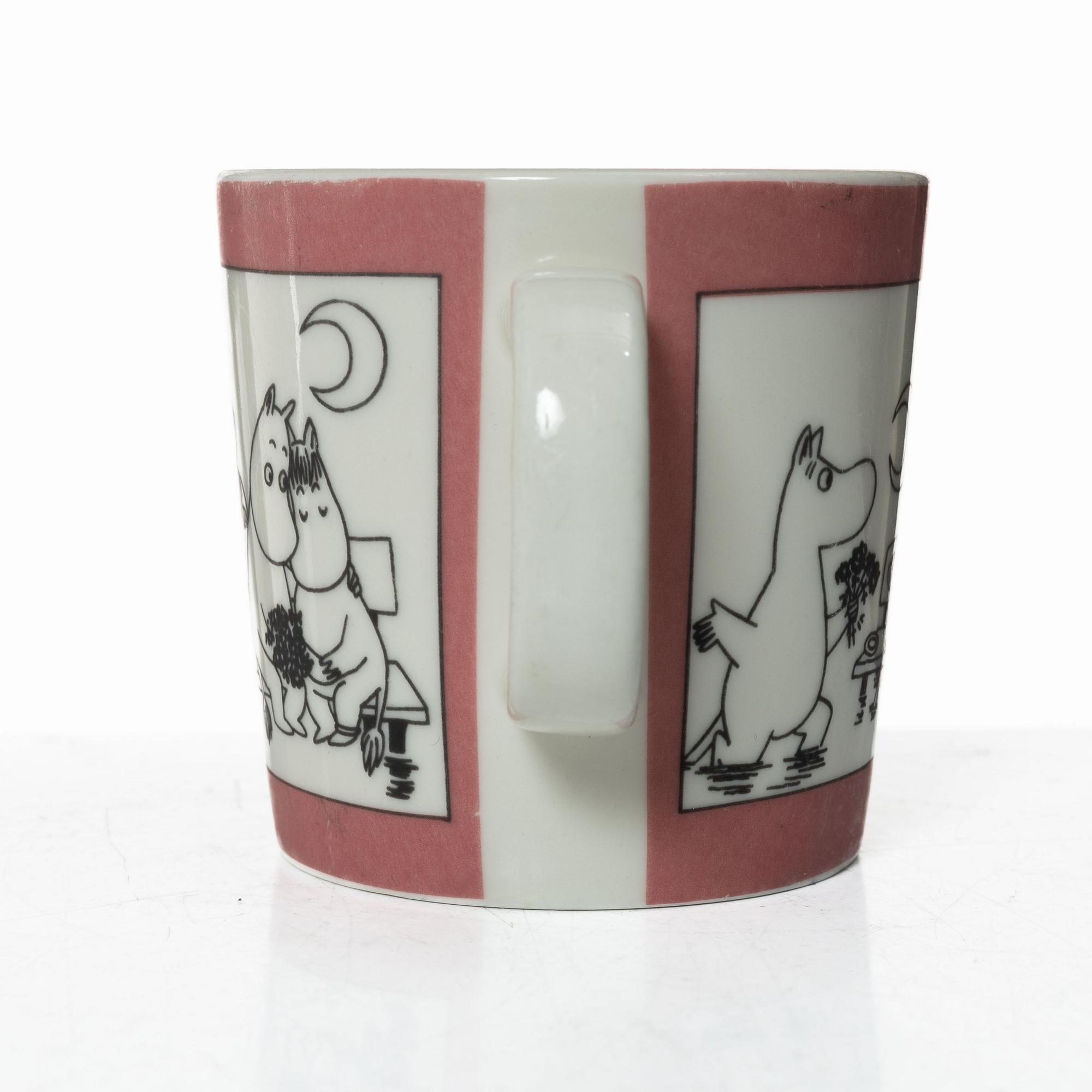 Muminmugg, porslin, Arabia, Finland 1990-1993.