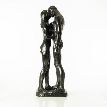 Gudmar Olovson, skulptur. Signerad. Numrerad. Gjutarstämpel. Brons, höjd 90 cm, längd 32 cm.
