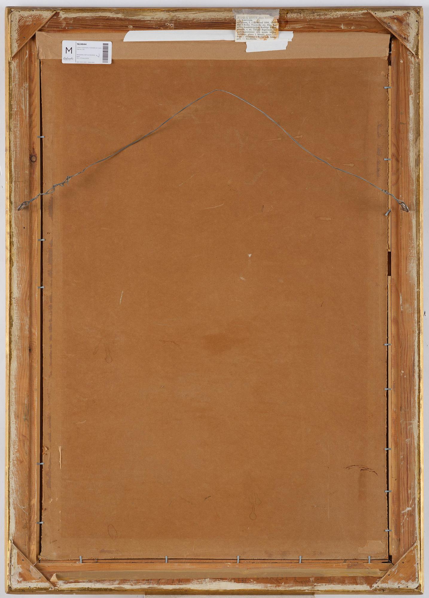 Lotte Laserstein, Portrait of Louis Hahne.
