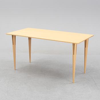 Bruno Mathsson, a birch-veneered dining table from Bruno Mathsson International.