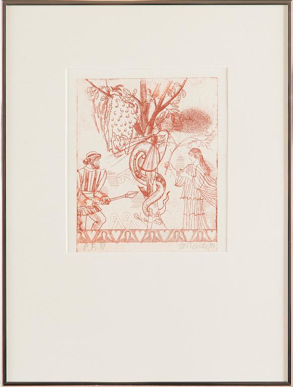 Evi Tihemets, Mythological motif.